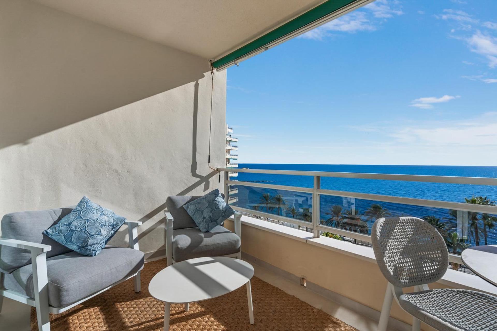 Beach Front Apartment With Pool Марбелья Экстерьер фото