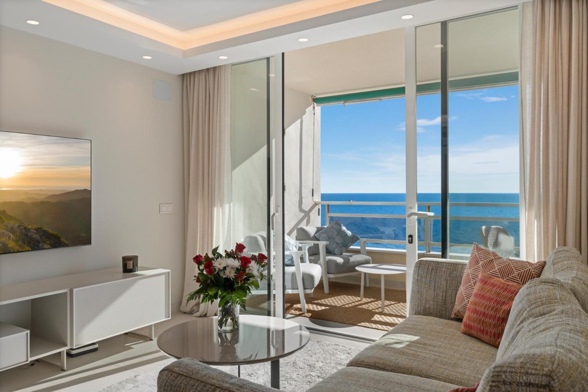 Beach Front Apartment With Pool Марбелья Экстерьер фото